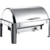 Roll Top Chafer Electric Heating GN1/1 Stainless Steel Mirror Polish 9 Litres | Adexa RA2301BE -Kitchen Supplies RA2103BE 1200x1200 1