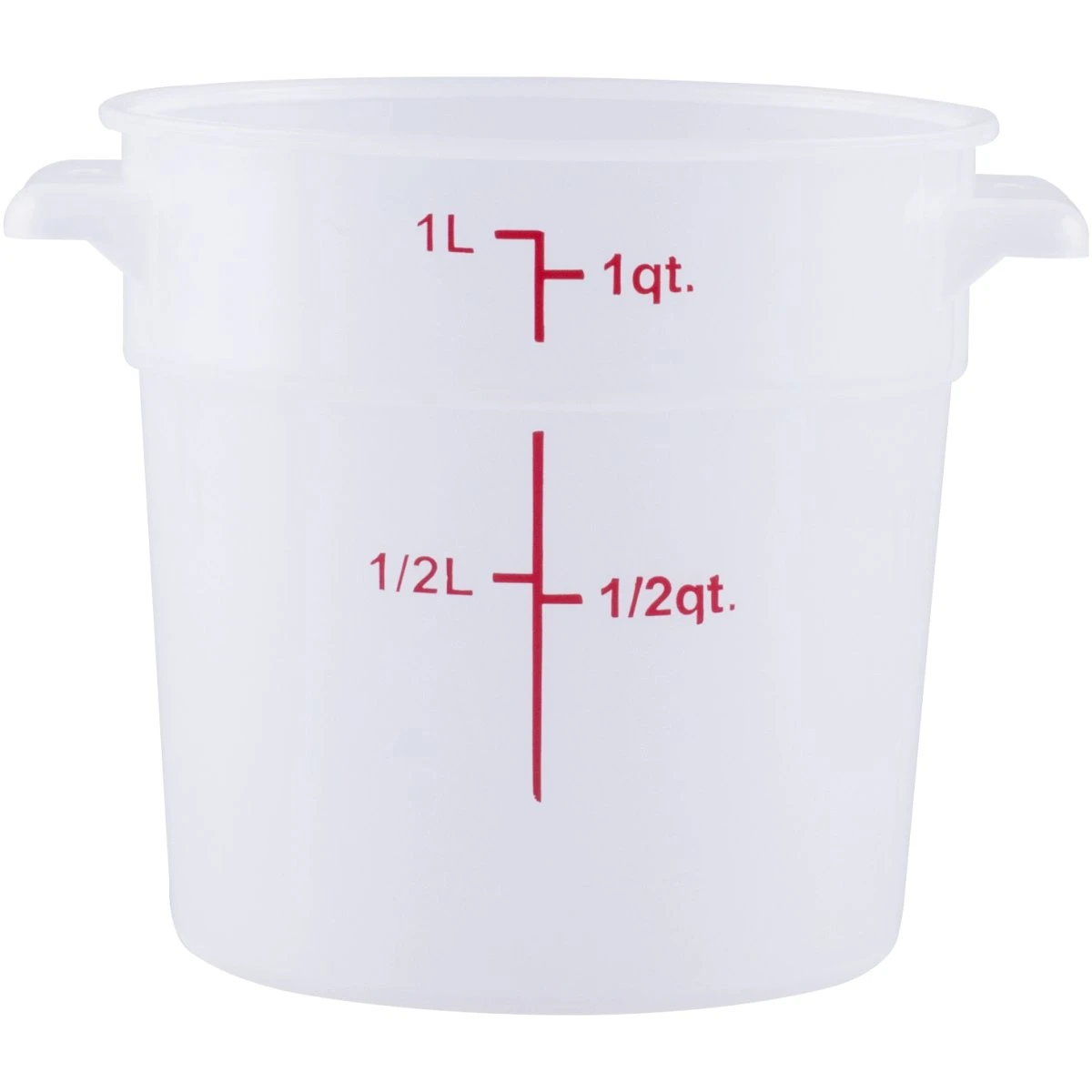 Food Storage Container 1 Litre Translucent Polypropylene | Adexa RSC1 3 Food Storage Container 1 Litre Translucent Polypropylene | Adexa RSC1