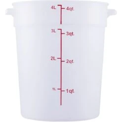 Food Storage Container 4 Litre Translucent Polypropylene | Adexa RSC4