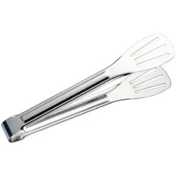 Catering Tongs 9'' Stainless Steel | Adexa SFT0069