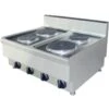 Professional Electric Boiling Top 4 Plates 9.2kW | Adexa THTZ4