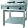 Professional Gas Wok Stove On Open Base 2 Burners 2x10kW | Adexa THZ2