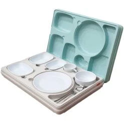 Professional Thermo Meal Tray With 6 Compartments | Adexa TT6N