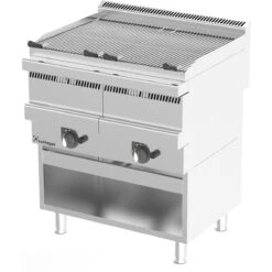 Professional Vapour Grill Gas On Open Base 6 Burners 22kW | Adexa VG8070GT-KS8070