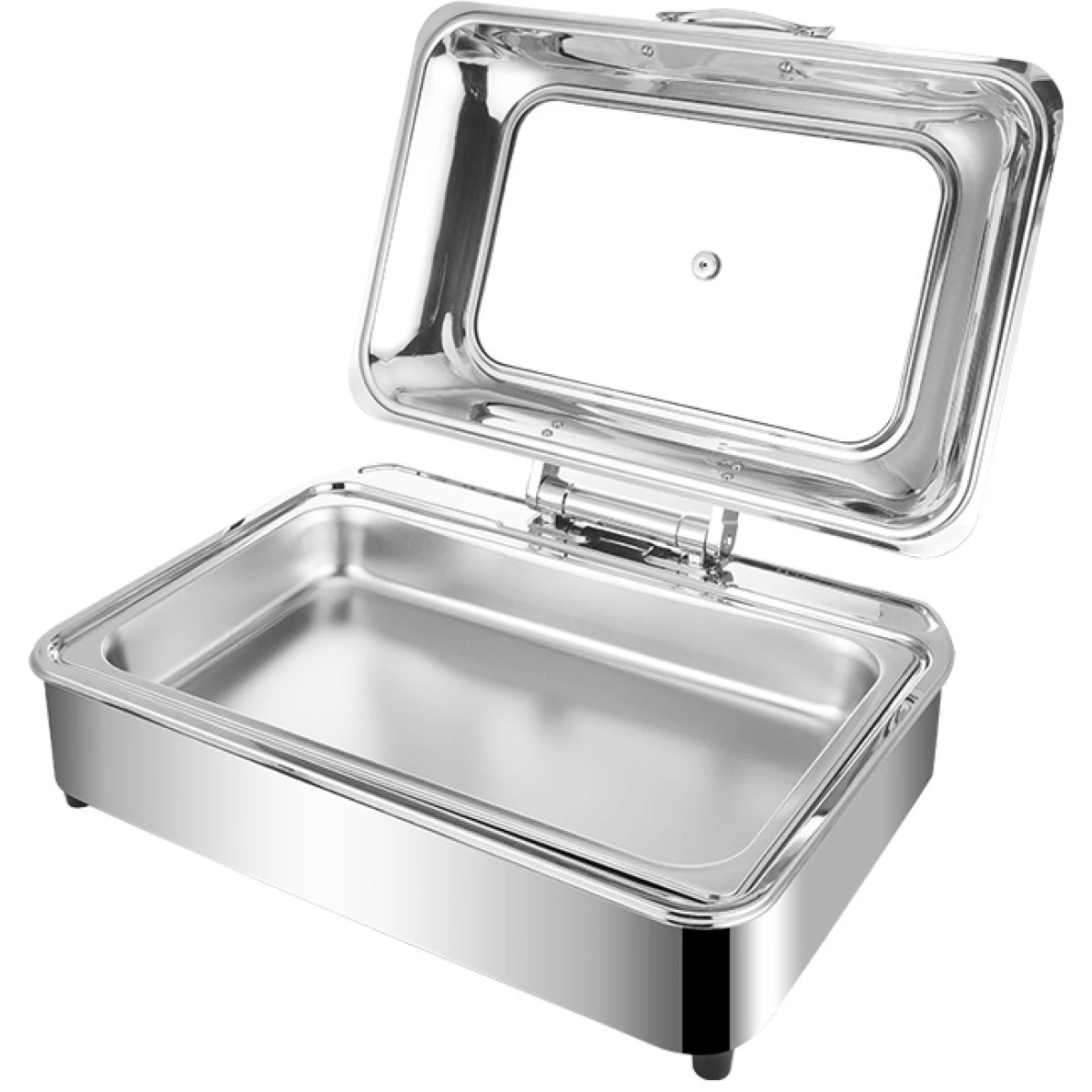 Chafing Dish Electric Glass Lid Stainless Steel 7 Litres GN1/1 | Adexa VICCD528 4 Chafing Dish Electric Glass Lid Stainless Steel 7 Litres GN1/1 | Adexa VICCD528 - Image 2