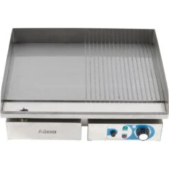 Commercial Griddle Smooth/Ribbed Medium 1 Zone 3kW Electric | Adexa WHEG818AFR -Kitchen Supplies WHEG818AFR 2 1200x1200 1