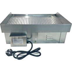 Commercial Griddle Ribbed Medium 1 Zone 3kW Electric | Adexa WHEG818AR -Kitchen Supplies WHEG818AR 2 1200x1200 1