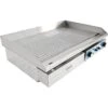 Commercial Griddle Ribbed 728x393mm 2 Zones 4.4kW Electric | Adexa WHEG820AR -Kitchen Supplies WHEG820AR 1200x1200 1