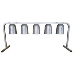 Commercial Food Warmer 5 Heating Lamps | Adexa WL1375