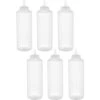6 Pack Of Squeeze Sauce Bottles 235ml/8oz Clear | Adexa WQSB8C -Kitchen Supplies WQSBWW 6 1200x1200 1
