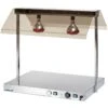 Buffet Food Warmer With Gantry Stainless Steel 2 Infrared Lamps Sneeze Guards 2xGN1/1 | Adexa WM2F 1 Buffet Food Warmer With Gantry Stainless Steel 2 Infrared Lamps Sneeze Guards 2xGN1/1 | Adexa WM2F -Kitchen Supplies YC002 1200x1200 1