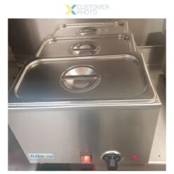 Commercial Bain Marie 3xGN1/3 Including 3 Containers With Lid | Adexa ZCK165B3 -Kitchen Supplies ZCK165B3 1200x1200 1